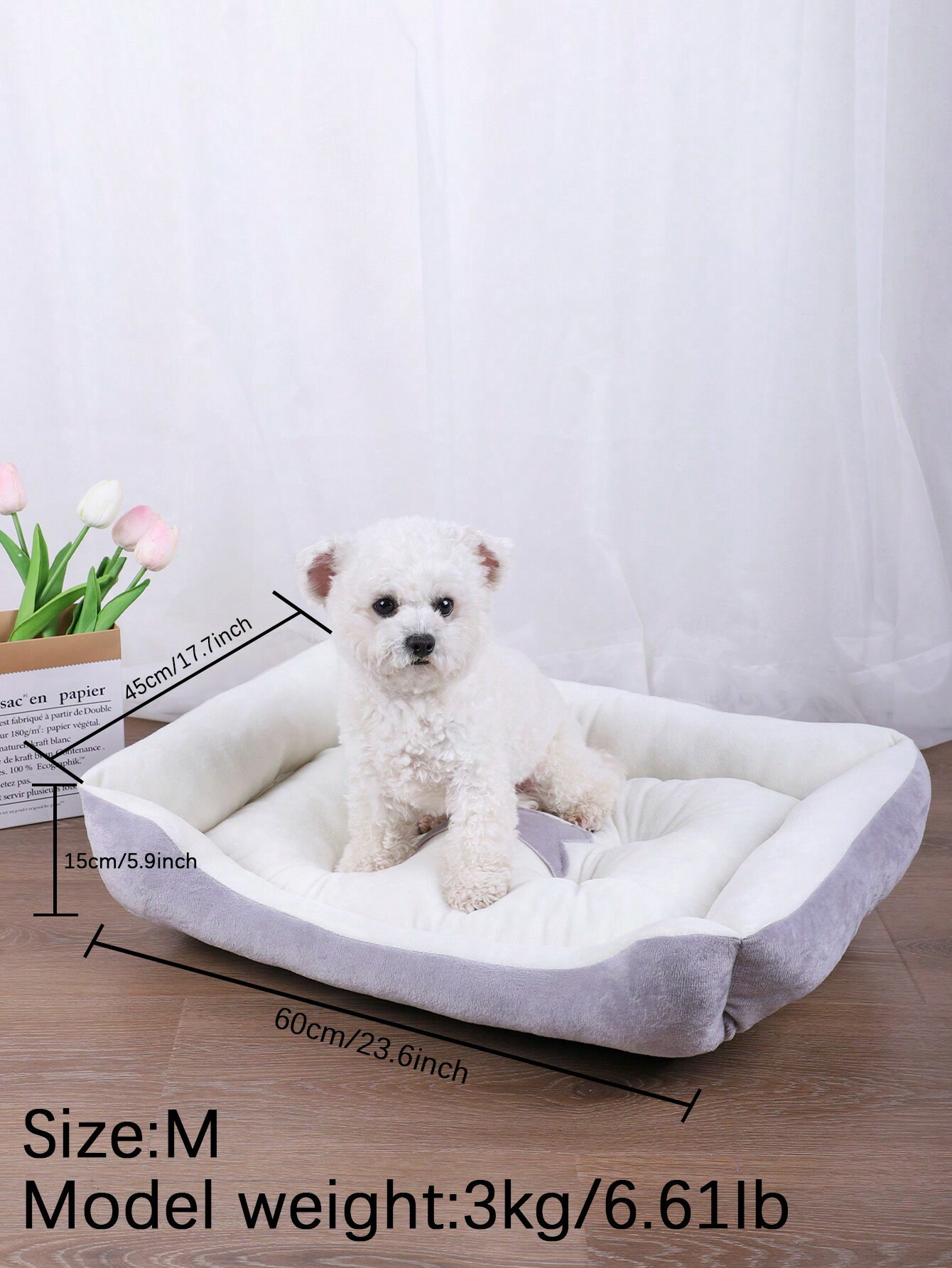 【年末感謝祭！1着半額！まとめ買い2枚購入割引クーポン利用で！ 】ペット用ベット 犬猫 同色 前後で使える サイズm 4シーズン対応