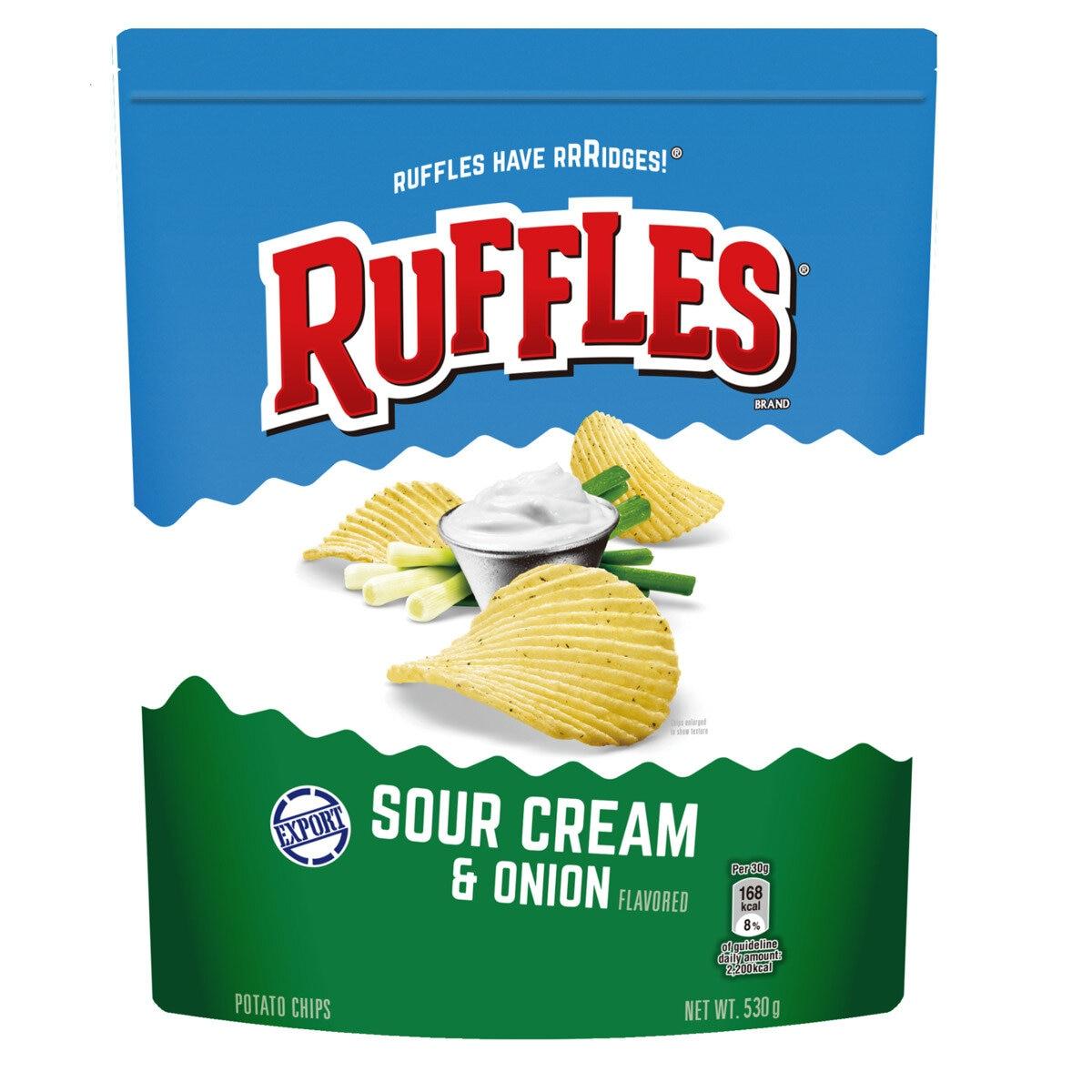 【ポイント最大12倍!お買い物マラソン！】RUFFLES サワークリーム & オニオン (530g) ct61516