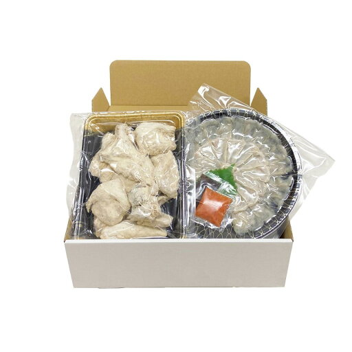 【スーパーセール限定!10%OFF!期間限定!】【冷凍】玄品 国産とらふぐ てっさ・唐揚げセット ct44532 【スーパーセール限定!10%OFF!期間限定!】【冷凍】玄品 国産とらふぐ てっさ・唐揚げセット ct44532