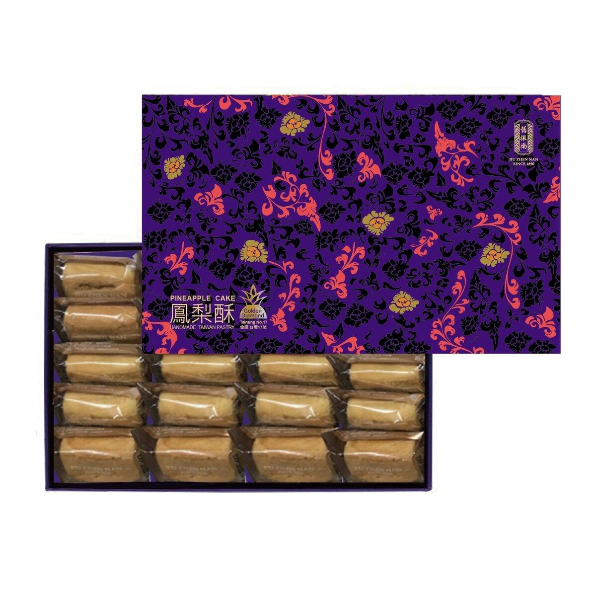 【お買い物マラソン限定！ポイント5倍！期間限定！】舊振南 パイナップルケーキ 35g x 20個 ct53530のサムネイル