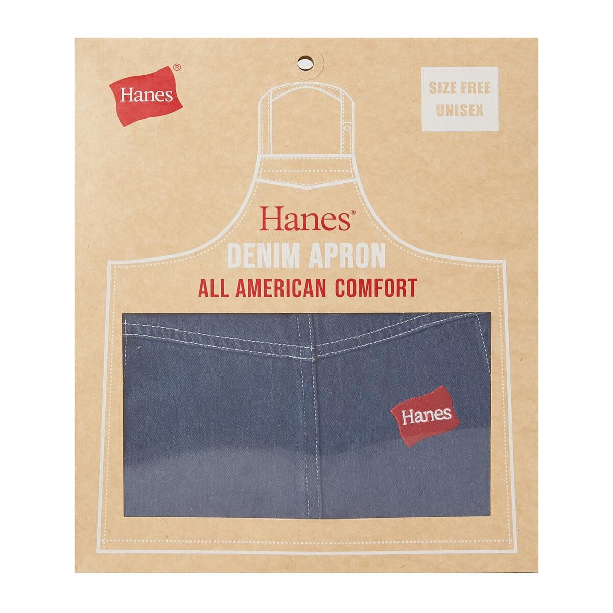 【5と0のつく日限定！ポイント5倍！期間限定！】ヘインズ フラッグ刺繍デニムエプロン ct62708