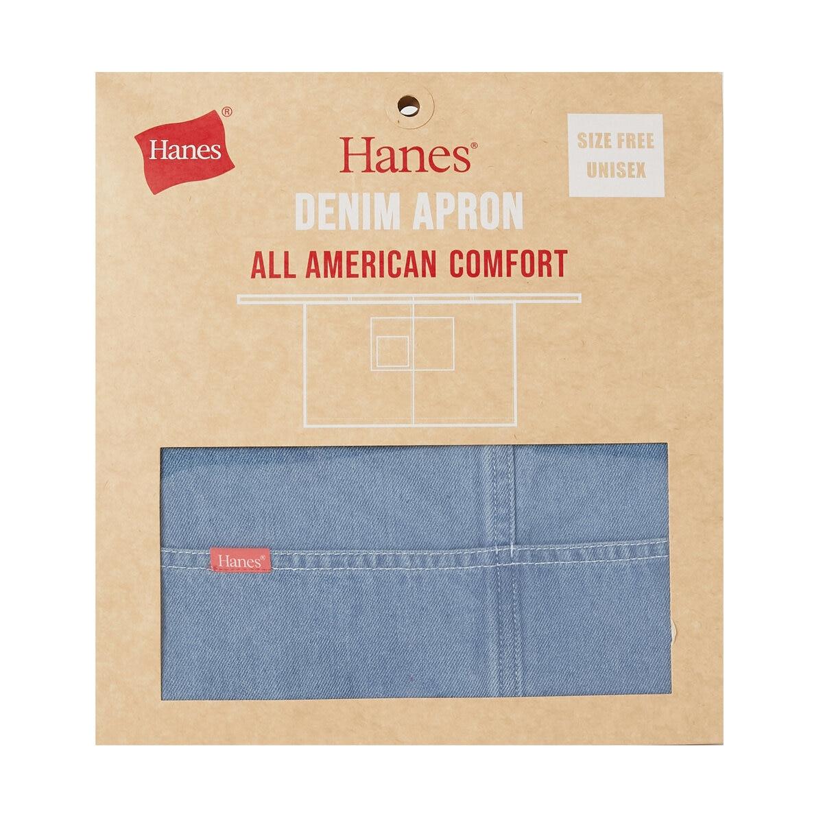 【5と0のつく日限定！ポイント5倍！期間限定！】ヘインズ フラッグ刺繍デニムソムリエエプロン ct62710