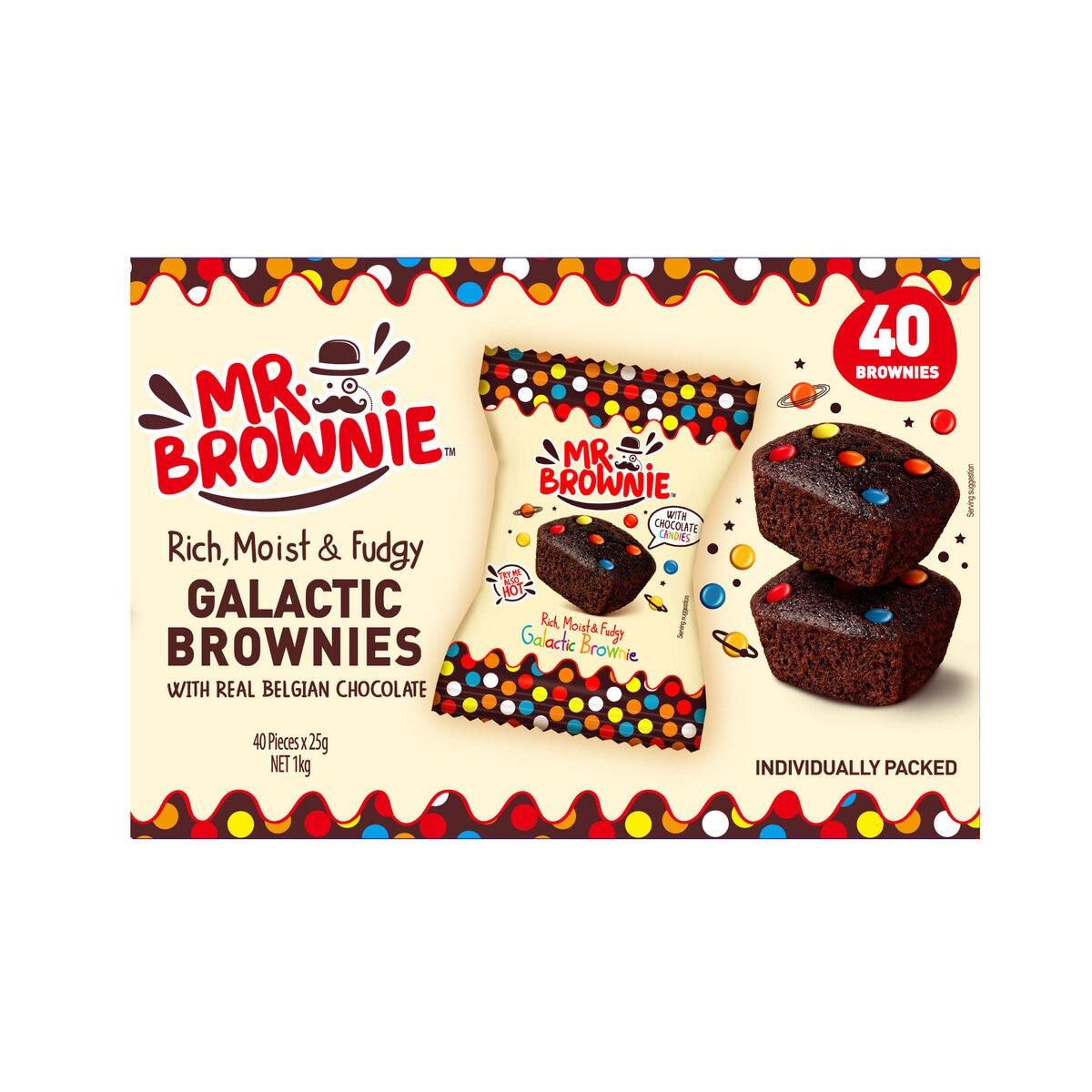 【5と0のつく日限定！ポイント5倍！本日限定！】ミスターブラウニー チョコレートブラウニー ギャラクティック40個入り ct64234のサムネイル