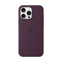 【お買い物マラソン限定!ポイント5倍!期間限定!】MagSafe対応iPhone 16 Pro Maxシリコーンケース - プラム ct68262