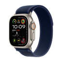 【5と0のつく日限定!ポイント5倍!期間限定!】Apple Watch Ultra 2(GPS + Cellularモデル)- 49mmナチュラルチタニウムケース + ブルートレイルループ ct68179