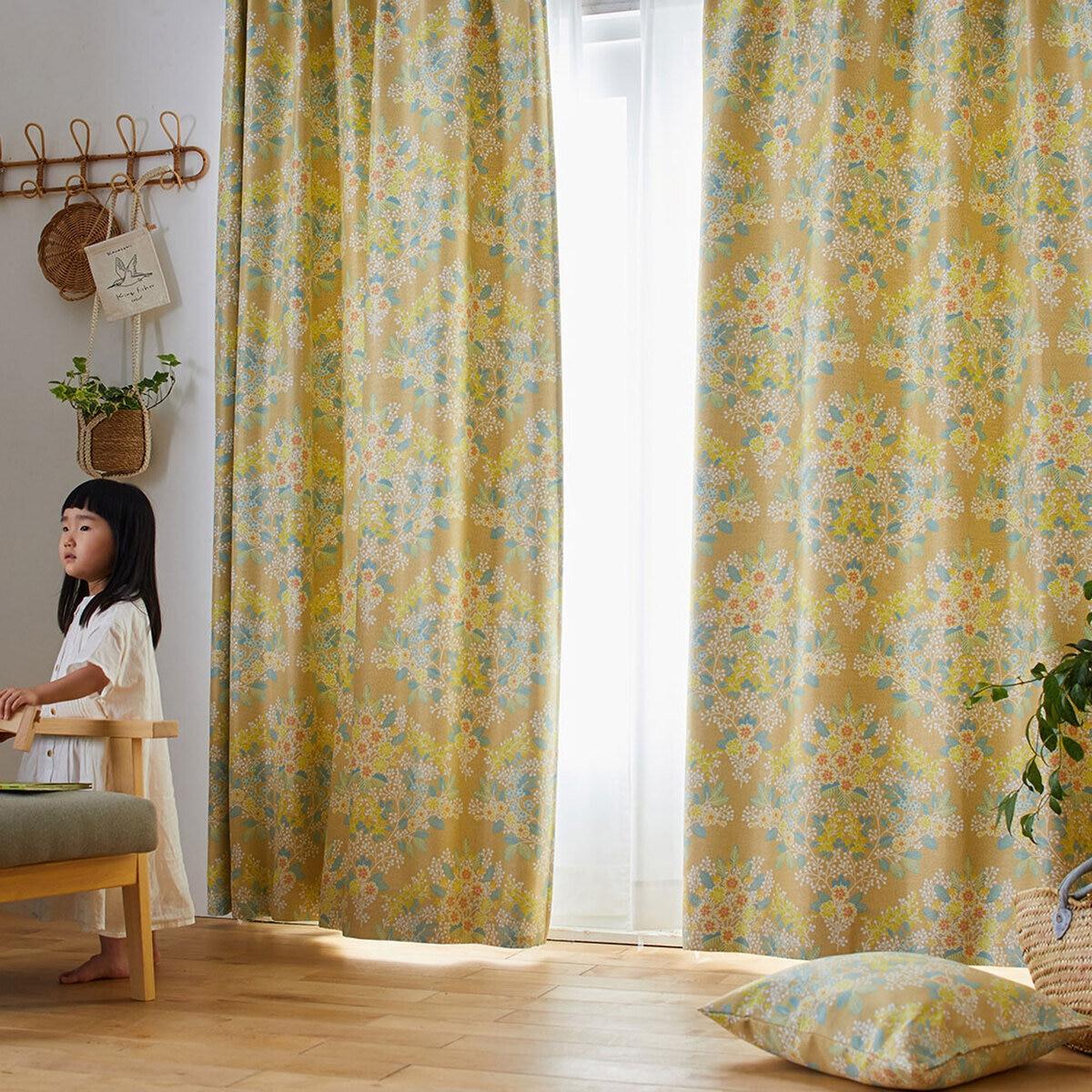 【ポイント最大12倍!お買い物マラソン!】Design Life Floride ドレープカーテン 100 x 178 cm ct46208 [2]