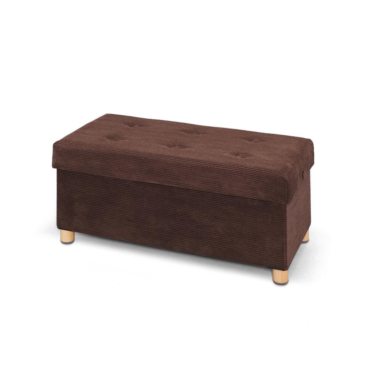 【5と0のつく日限定！ポイント5倍！期間限定】アイリスオーヤマ 脚付き収納スツールワイド ASSTW-76 ct..