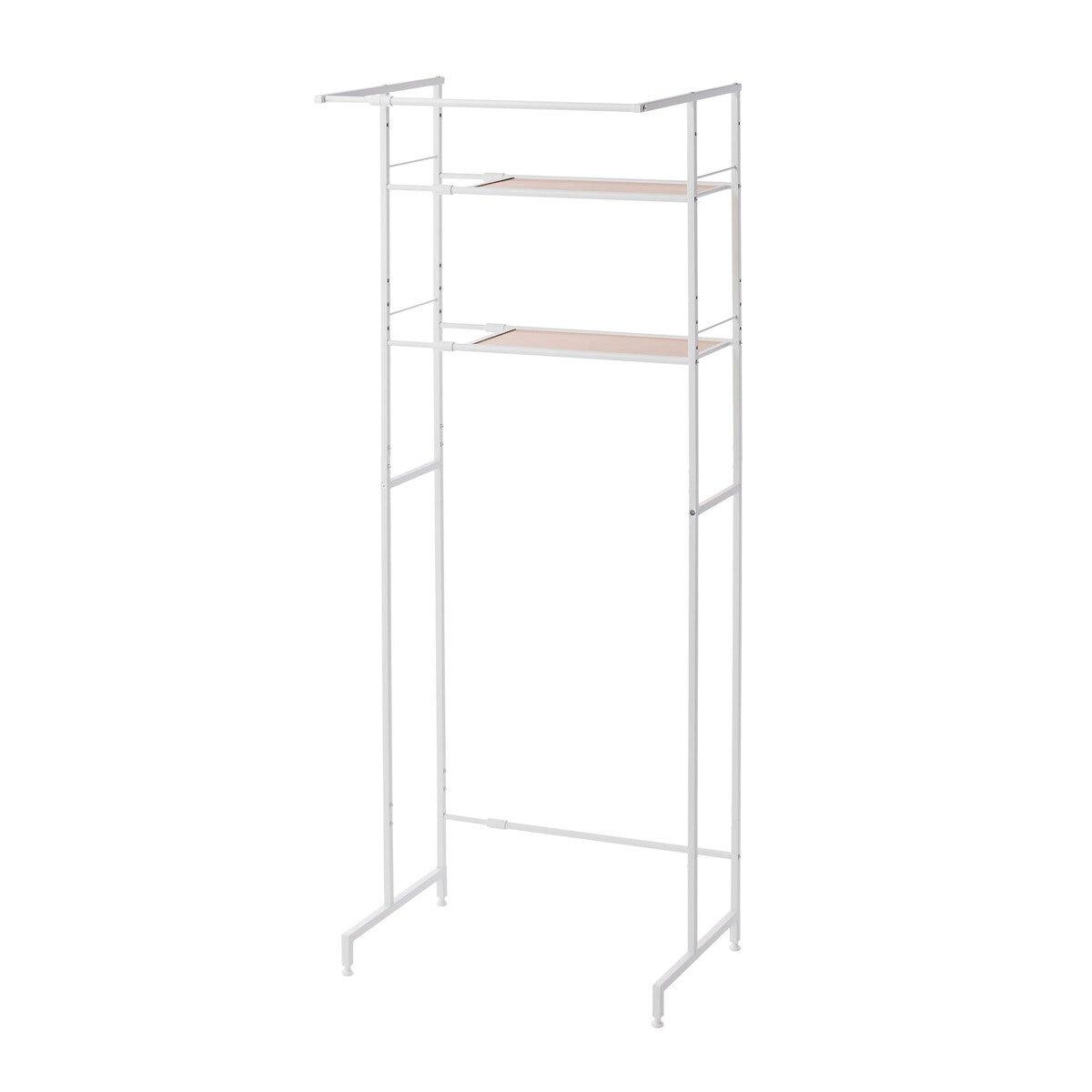 【5と0のつく日限定！ポイント5倍！期間限定】平安伸銅 洗濯機ラック ハンガーバー付き HSR-5 ct62888