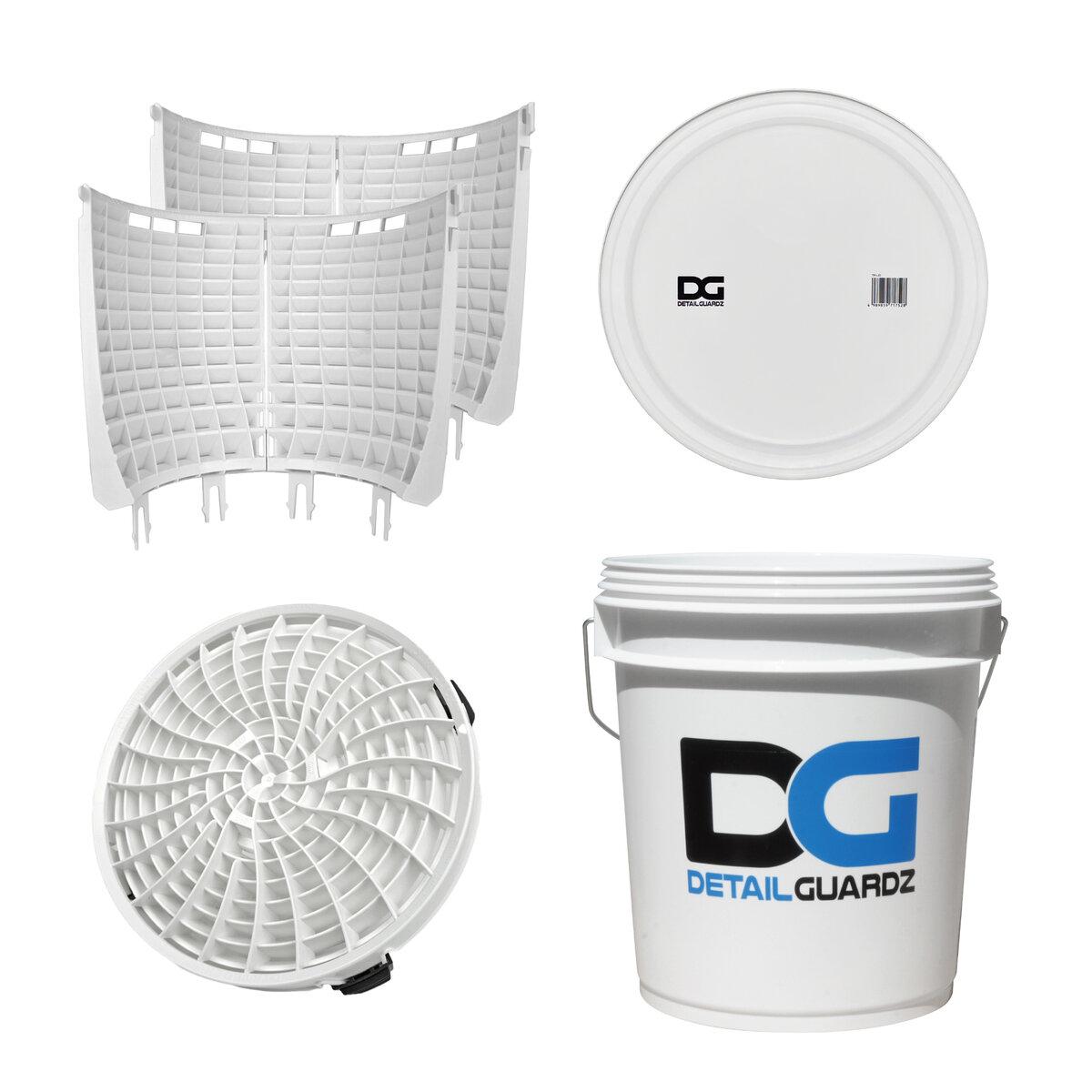 DETAIL GUARDZ ディテールガーズ 洗車用バケツセット 18L ホワイト ct77111