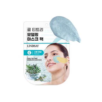 リンジー モデリングマスクパウチタイプCOOL TEA-TREE10個セット LINDSAY