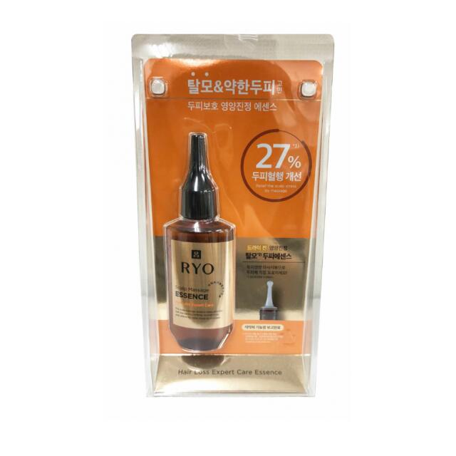 抜け毛脱毛ケア頭皮エッセンス呂 リョ ヘアマッサージ エッセンス 80ml 正規品 滋養潤毛 韓国コスメ