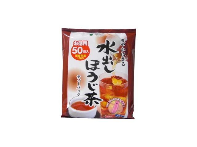 【お買い物マラソン限定！ポイント5倍！10日まで！】国太楼 水出しほうじ茶 ティーバッグ 3.5X50x12 KG