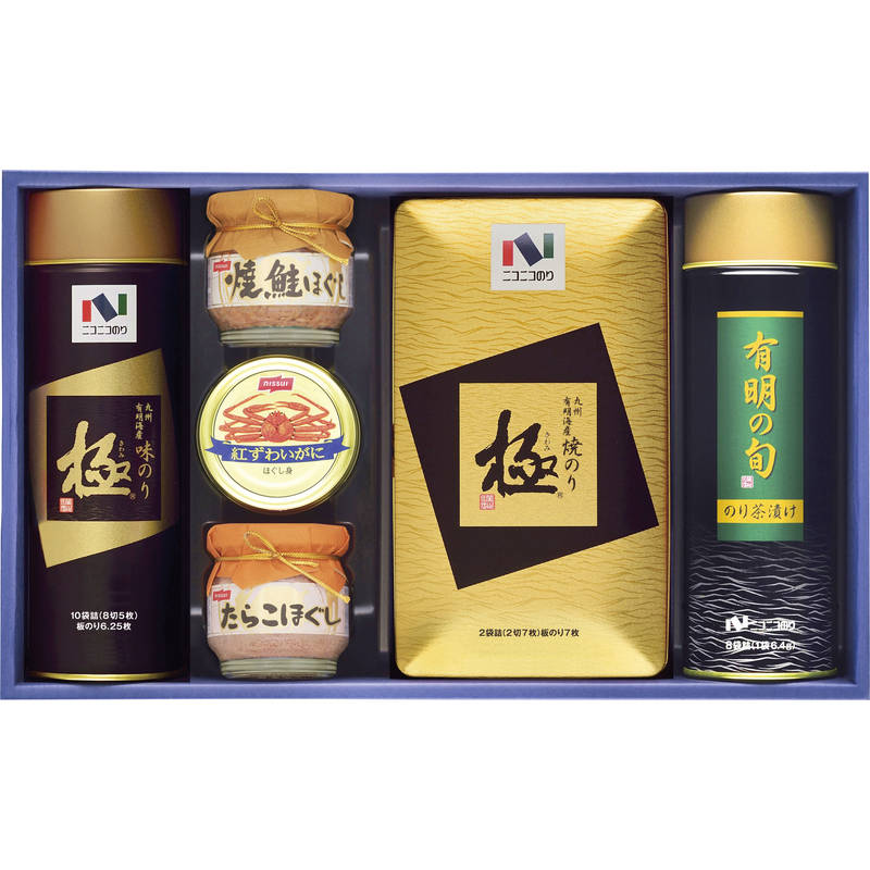 ニコニコのり 海苔・茶漬け・アソート詰合せ MB-40KT単品（メーカーコード：113）