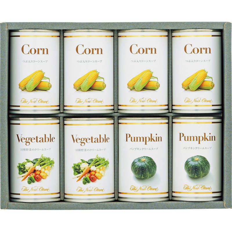 【5と0のつく日限定！ポイント5倍！期間限定！】ホテルニューオータニ スープ缶詰セット AOR-30単品（メーカーコード：851）