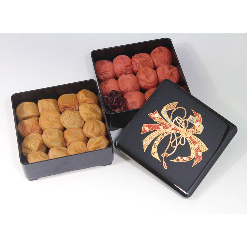 【5と0のつく日限定！ポイント5倍！期間限定！】紀州南高梅 二段重 二種味比べ 3787-45【直送品】［送料無料］単品（メーカーコード：289）