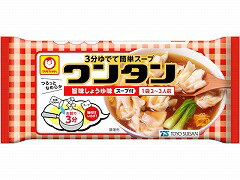 【お買い物マラソン限定！ポイント5倍！10日まで！】マルちゃん トレーワンタン 旨味しょうゆ 52gx20 KG