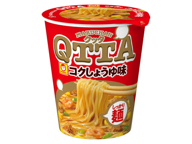 【スーパーセール限定！10％OFF！11日まで！】マルちゃん QTTAコクしょうゆ味カップ 78gx12 KG
