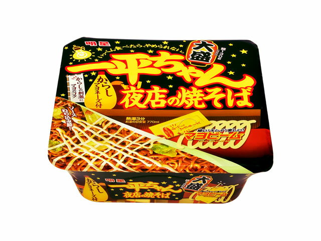 【スーパーセール限定！10％OFF！11日まで！】明星食品 一平ちゃん 夜店の焼そば 大盛 175gx12 KG