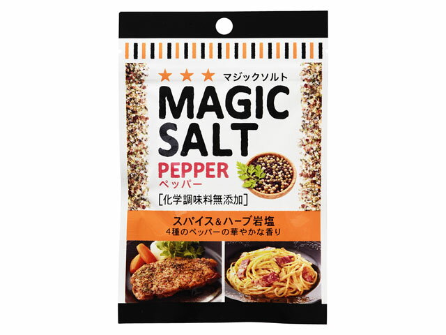 【スーパーセール限定！10％OFF！11日まで！】S&B エスビー マジックソルト ペッパー 袋入 20gx10 KGのサムネイル