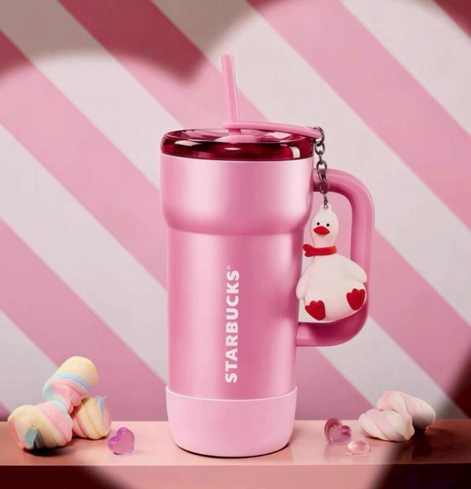【並行輸入品】Starbucks ペンダント ステンレス ストローカップ670ml 海外限定 starbucks STARBUCKS スターバックス スタバ タンブラー