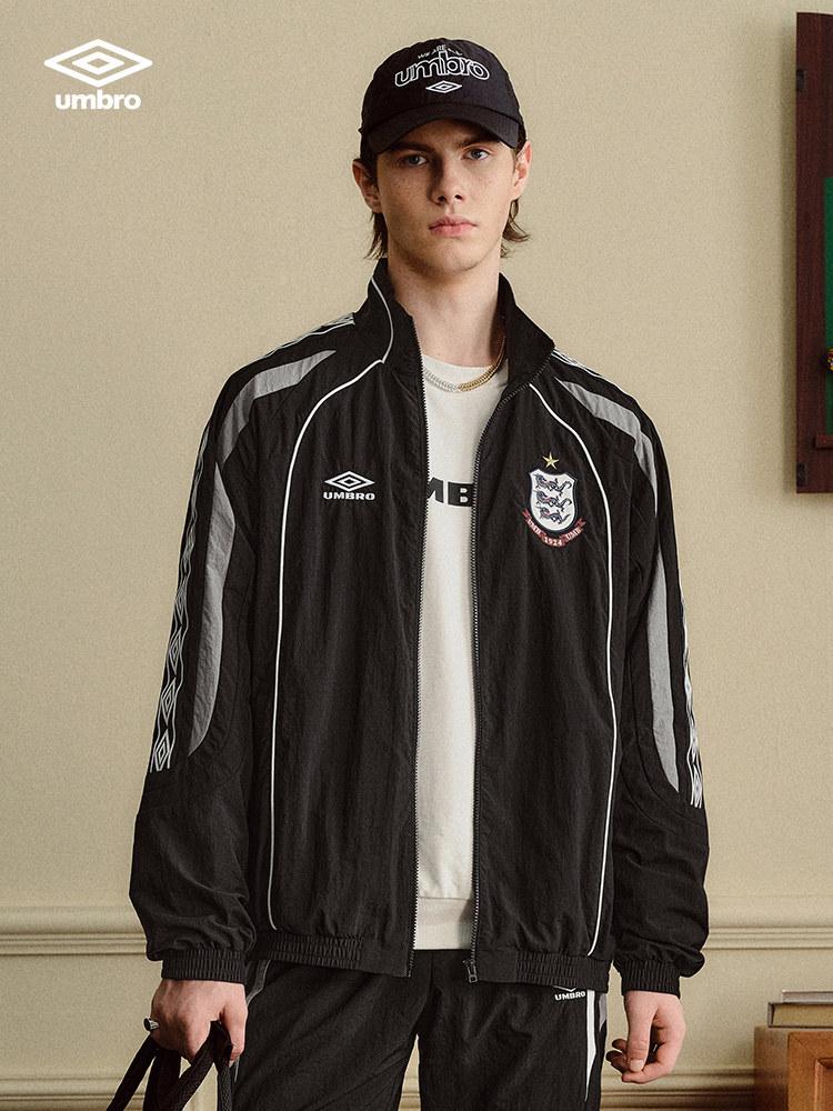 Rakuten - 【並行輸入品】【ポイント最大12倍!お買い物マラソン！】umbro メンズ スタンドカラー ジャケット セットアップ なし