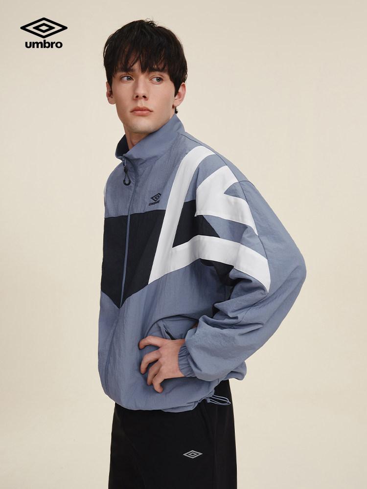 乐天商城 - 【並行輸入品】【ポイント最大12倍!お買い物マラソン！】umbro メンズ 秋 カジュアル スタンドカラー ジャケット 防風