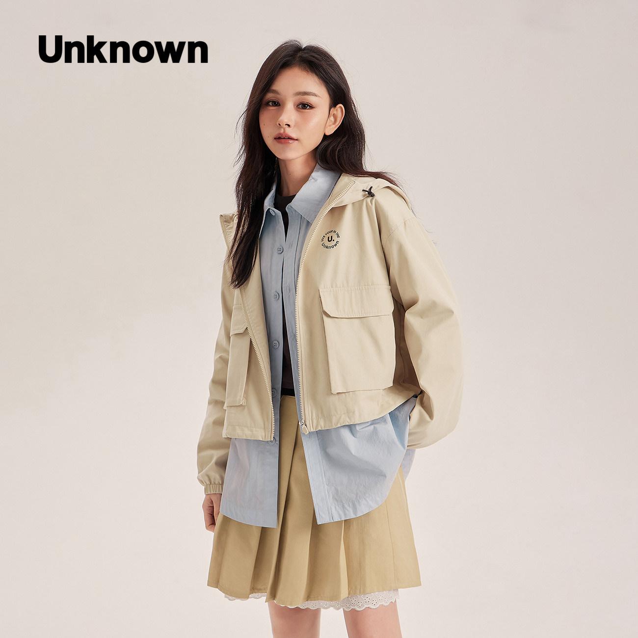 【並行輸入品】【ポイント5倍!本日限定 !】UNKNOWN ジャケット メンズ フード付