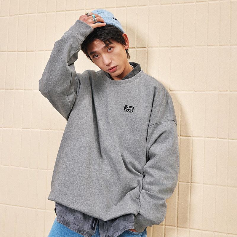 【並行輸入品】【限定販売!!】Vans メンズ カジュアル プルオーバー パーカー ルーズ BH8530(4.0)