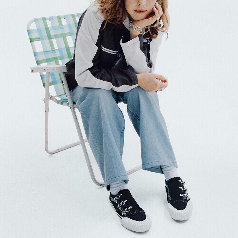 Rakuten - 【並行輸入品】【ポイント最大12倍!お買い物マラソン！】Vans メンズ カジュアル ロングパンツ 浅ブルー ワイド ショートデニム BH8530