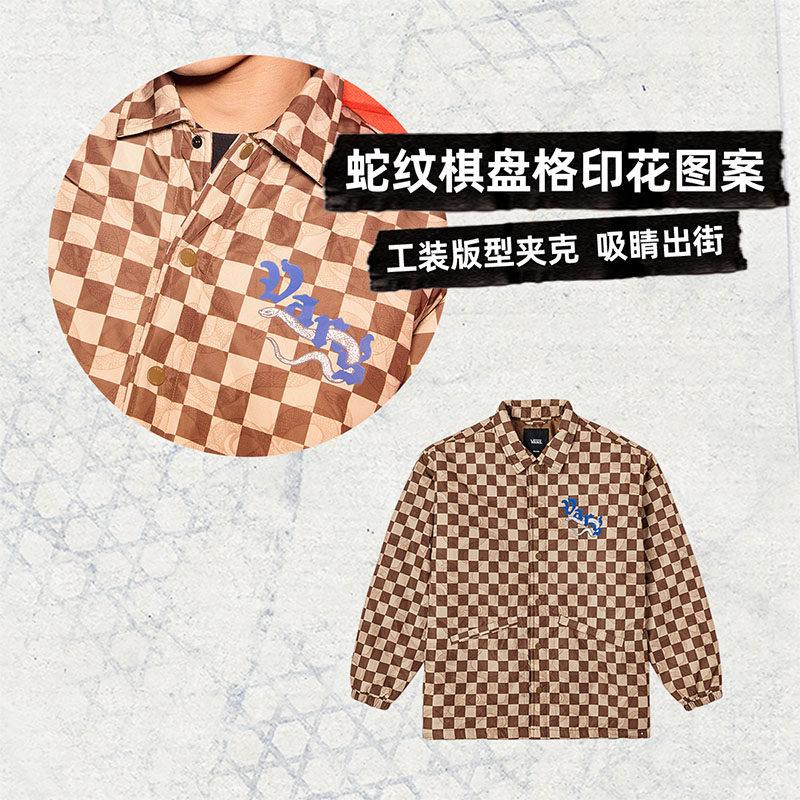 Rakuten - 【並行輸入品】【ポイント最大12倍!お買い物マラソン！】Vans メンズ 秋 ジャケット チェック柄