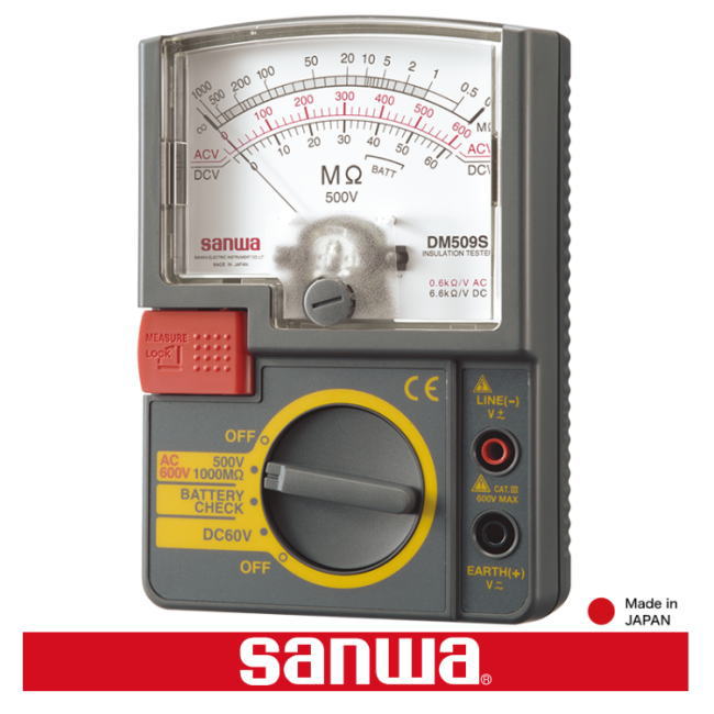 DM509S アナログ絶縁抵抗計 三和電気計器 SANWA