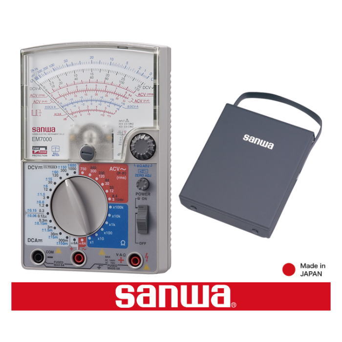 楽天市場】sanwa アナログマルチテスタ em-7000の通販 楽天市場】sanwa アナログマルチテスタ em-7000の通販
