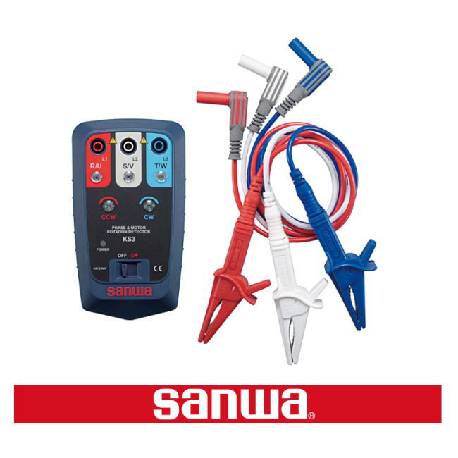 モーター検相器 KS3 三和電気計器 SANWA