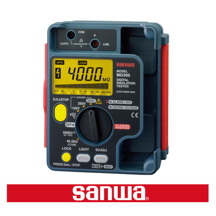樂天商城 - デジタル絶縁抵抗計 MG500 三和電気計器 SANWA