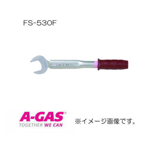 トルクレンチ　R410a用 5/8” ●握りやすいグリップと軽量ボディ ●先端部も薄く狭い場所でも作業性抜群！！ フレアナットサイズ 　R410a用 5/8” 口径 　29mm 締付トルク 　75.0N・m（765kgf・cm） 全長 　285mm