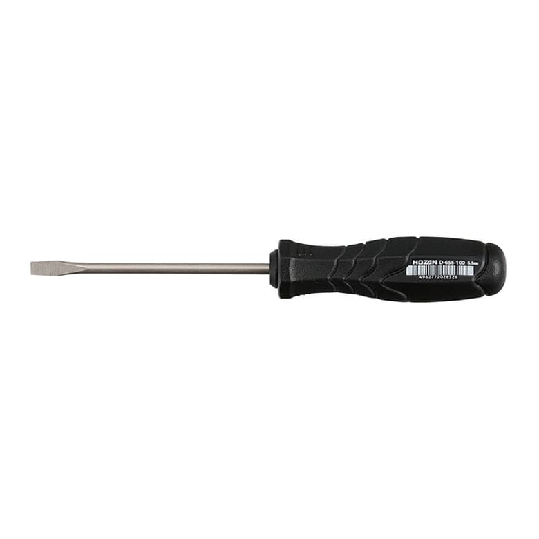 Rakuten - 電気工事士技能試験 マイナスドライバー D-655-100(-5.5X0.8) HOZAN ホーザン
