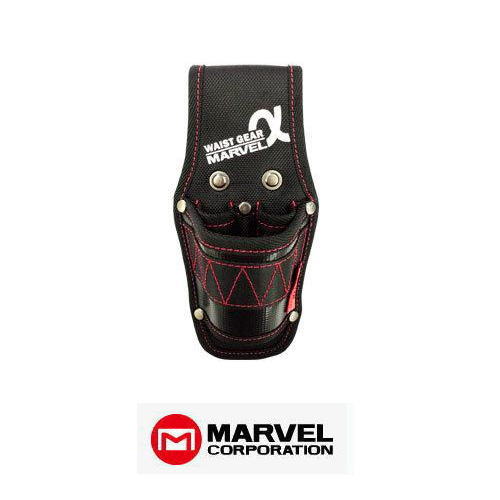 マーベル αシリーズ ドライバー2本xペンチ差し レッド MDP-63AR MARVEL 工具差し 工具ホルダー