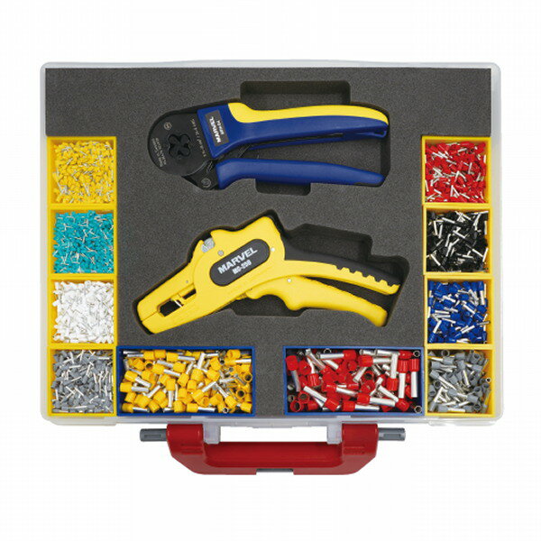 乐天商城 - フェルール端子圧着工具キット MFH-180KIT マーベル MARVEL
