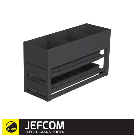 バンキャビネット(サイド棚) SCT-S12 ジェフコム デンサン 直送品 法人様向け