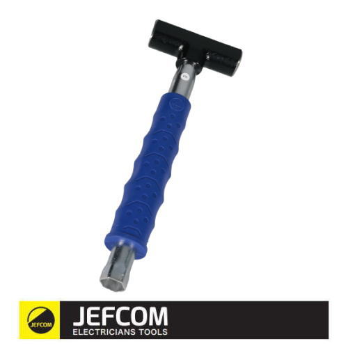 チャンネルソケットハンマー 玄能 DCH-250K デンサン ジェフコム