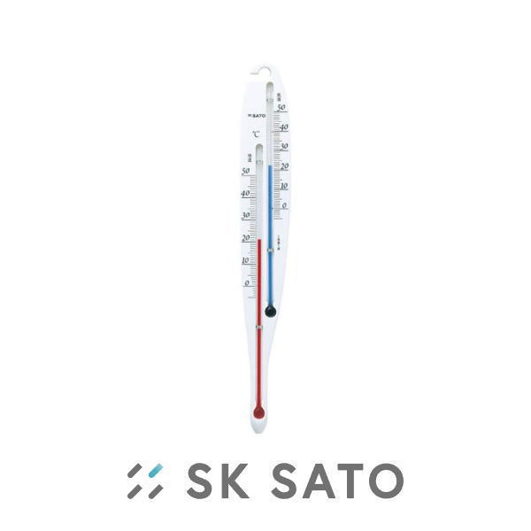地温と気温を同時に測ることができます。 測定範囲 -5〜50℃ 測定精度 ±1℃（0〜30℃、その他は±2℃） 寸法・重量 (W)34×(H)245×(D)8mm　約26g メーカー：株式会社佐藤計量器製作所（SATO）
