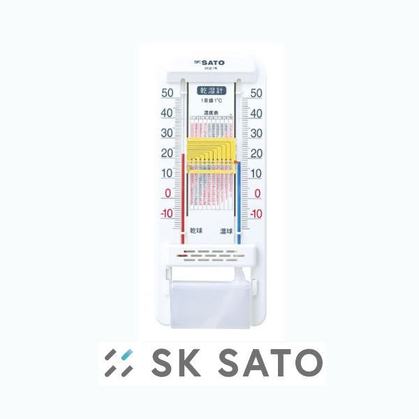 乾湿計 SK式1号 No.1519-00 SATO 佐藤計量器