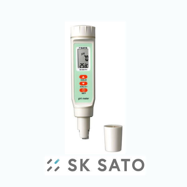 樂天商城 - ポケットタイプpH計(0.0〜14.0pH・0.0〜50.0℃) SK-661PH No.6429-00 SATO・佐藤計量器