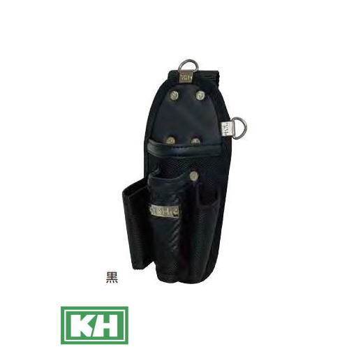 乐天商城 - KH ギャザーフランケン 工具ホルダー 4P 黒 FKTH0204K 基陽 腰袋