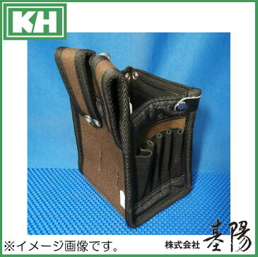 基陽 HUMHEM ウエストバッグ 茶 HM2219BR KH 腰袋 ブラウン