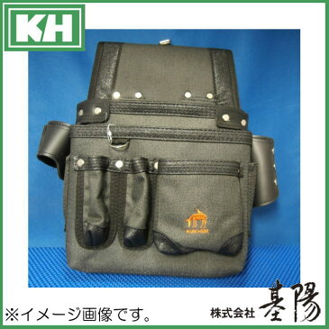 基陽 HUMHEM ウエストバッグ 黒 HM24206-K KH 腰袋 ブラック フムヘム
