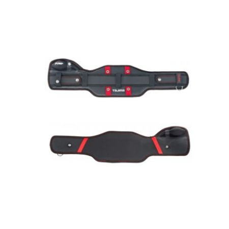 SEG対応 安全帯胴当てベルト ACRX700 空圧 Mサイズ 製品情報 製品重量：480g JANコード：4975364168221 特長 すべての腰にフィットする初めての超絶サポート新方式のエアクッション！ ＜主な特長＞●腰の隙間を埋める高耐久エアクッションが腰に密着＆超絶サポート●空気の量を自分好みに調整できる内蔵エアポンプと調整バルブ●腰をしっかり支えるダブルクッション構造●ズレにくいノンスリップ構造と型崩れを防止するリベットロック構造 SEG対応 セグとは 製品開発の狙いは運動最適性に優れたタジマ独自の「アクティブフィット構造」。体の動きにフィットするサポート装備です。腰と肩を一体化して、荷重を肩に逃がす原理で腰の負担を緩和します。サスペンダー・ハーネスと直接結合できるので腰周りスペースをとらないのが特長です。 メーカー：株式会社TJMデザイン(タジマ・TAJIMA)