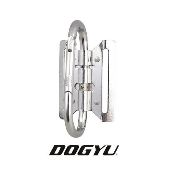 乐天商城 - メッキ仕様カラビナ式フック F-52 01586 DOGYU 土牛 F52