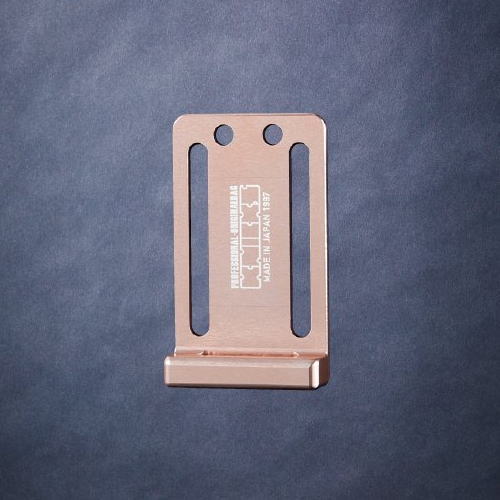 ニックス フック金具付電動工具用プレート ピンクゴールド ALU-I-PG KNICKS