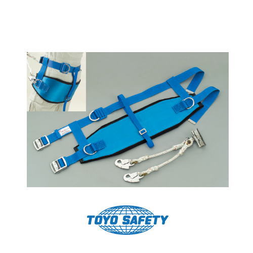 未使用 トーヨー 傾斜面用安全帯 No.KE-52 胴ベルト型安全帯 法面工事